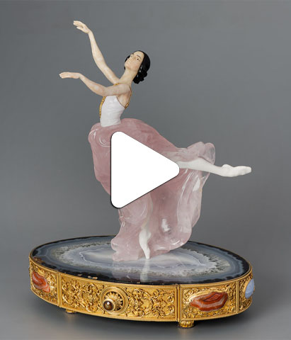 Видео Статуэтка «Балерина»