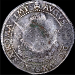 Ефимок с признаком 1655 года на талере 1579 года