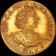2 рубля 1718 года, L.