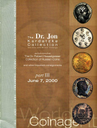 Аукционный каталог "Ira & Larry Goldberg Coins & Collectibles" 2000