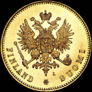 20 markkaa 1891 года, L.
