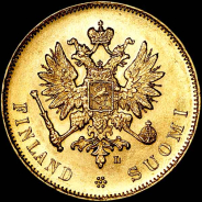 10 markkaa 1904 года, L.