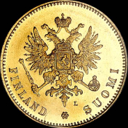 20 markkaa 1891 года  L