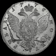 Рубль 1776 года, СПБ-ТI-ЯЧ