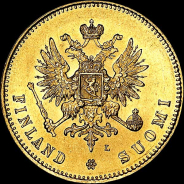 20 markkaa 1891 года, L.