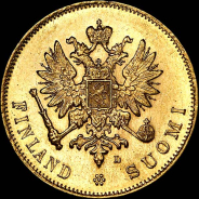 10 markkaa 1904 года, L.