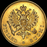 10 markkaa 1904 года, L.