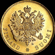 10 markkaa 1905 года, L.