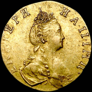Полтина 1777 года.