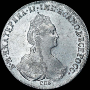 Полтина 1778 года, СПБ-ФЛ.