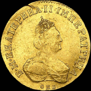 Червонец 1796 года, СПБ.