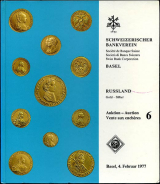 Schweizerischer Bankverein, Basel Auction 6, 4 Februar 1977 in Basel.