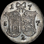 2 копейки 1757 года, "Ливонез".