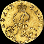 Полтина 1777 года.