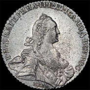 Рубль 1768 года, ММД-EI.