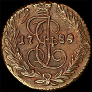 Полушка 1789 года, ЕМ.
