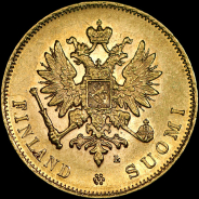 10 markkaa 1904 года, L.