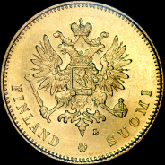 20 markkaa 1910 года, L.