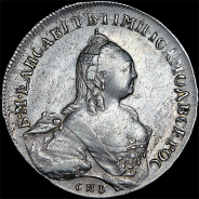 Рубль 1759 года, СПБ-TI-ЯI