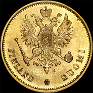 10 markkaa 1878 года, S.