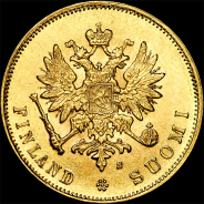 10 markkaa 1882 года, S