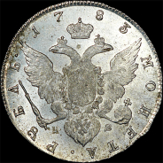 Рубль 1783 года, СПБ-TI-ИЗ
