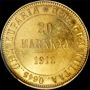 20 markkaa 1912 года, S