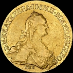 10 рублей 1776 года, СПБ-TI.