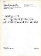 Glendining & Co, London. June 15, 1977 in London. Catalogue of an Important Collection of Gold Coins of the World.