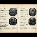 А И  Федорин 1995 год  Каталог пробных и невыпущенных в обращение монет СССР 1937-1961 гг