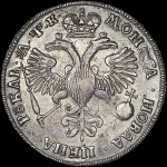 Рубль 1720 года  ·О·К·