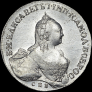 Рубль 1760 года, СПБ-TI-ЯI