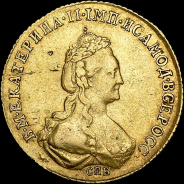 5 рублей 1780 года, СПБ