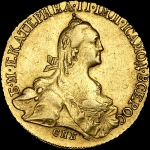 10 рублей 1769 года, СПБ-TI