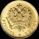 10 марок 1905 года, L