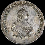 Полтина 1747 года, М·М·Д