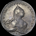 Рубль 1761 года, СПБ-TI-НК