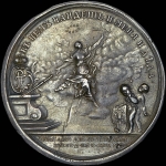 Памятная медаль 1761 года "На смерть императрицы Елизаветы Петровны"