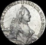 Рубль 1764 года, СПБ-TI-СА