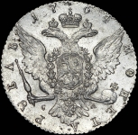 Рубль 1764 года, СПБ-TI-СА