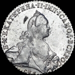 Рубль 1770 года, СПБ-TI-ЯЧ