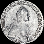 Полуполтинник 1770 года, ММД-ДМ