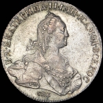 Рубль 1774 года, СПБ-ТИ-ФЛ