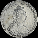 Рубль 1780 года, СПБ-ИЗ