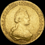 5 рублей 1789 года, СПБ