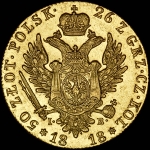 50 злотых 1818 года, IB