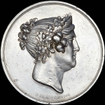 Памятная медаль 1826 года "В честь императрицы Марии Федоровны"