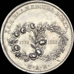 Памятная медаль 1826 года "В честь императрицы Марии Федоровны"