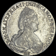 Рубль 1784 года, СПБ-TI-ММ