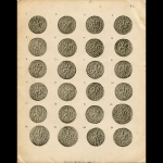Ильин А  1918 год  Русские монеты  Медная монета с 1700-1725 г  Петра I